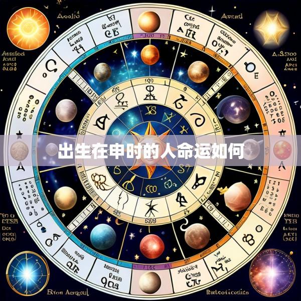 出生在申时的人命运如何