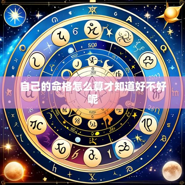 自己的命格怎么算才知道好不好呢
