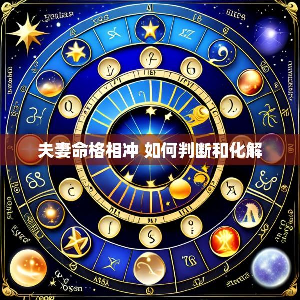 夫妻命格相冲 如何判断和化解