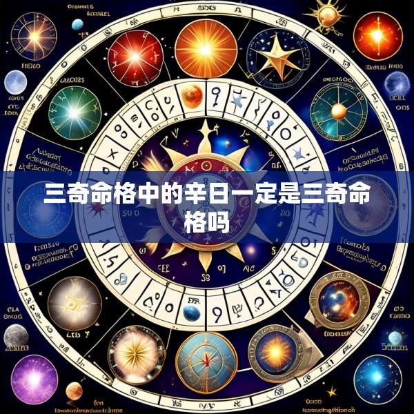 三奇命格中的辛日一定是三奇命格吗