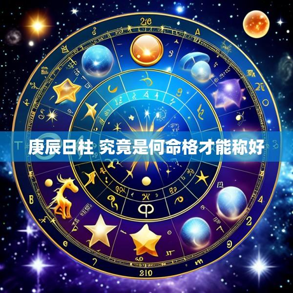 庚辰日柱 究竟是何命格才能称好