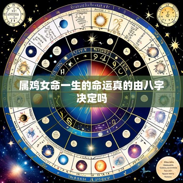 属鸡女命一生的命运真的由八字决定吗