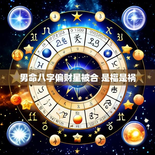 男命八字偏财星被合 是福是祸