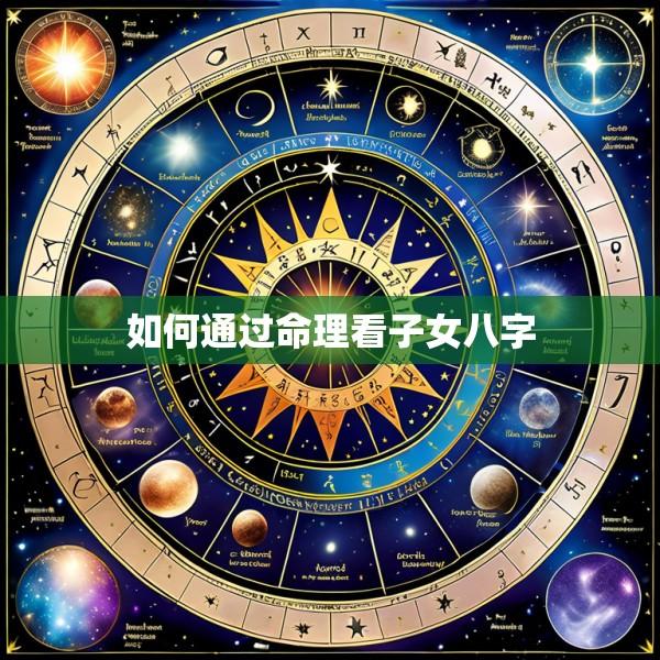 如何通过命理看子女八字