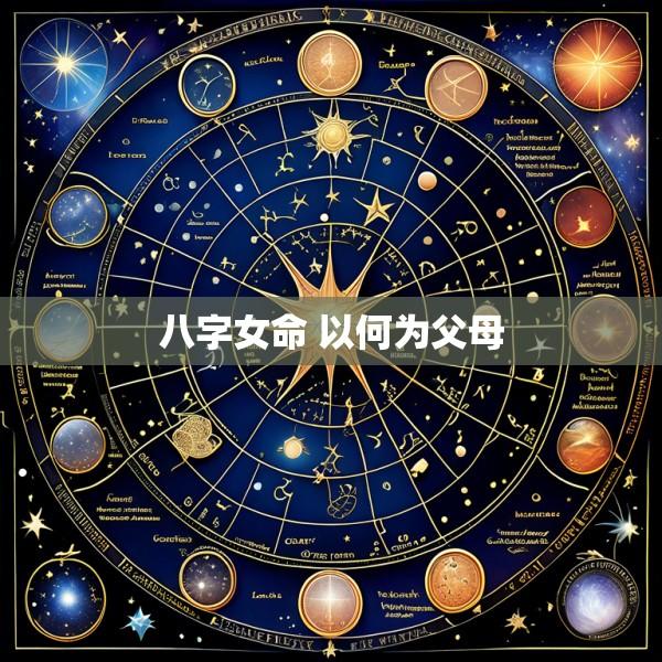 八字女命 以何为父母