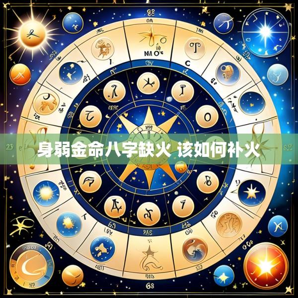 身弱金命八字缺火 该如何补火