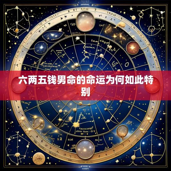 六两五钱男命的命运为何如此特别