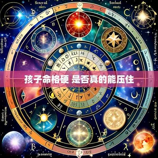 孩子命格硬 是否真的能压住