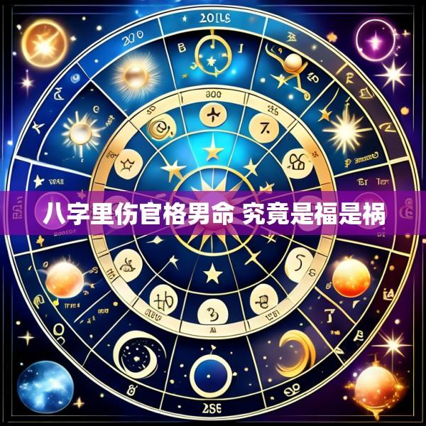 八字里伤官格男命 究竟是福是祸