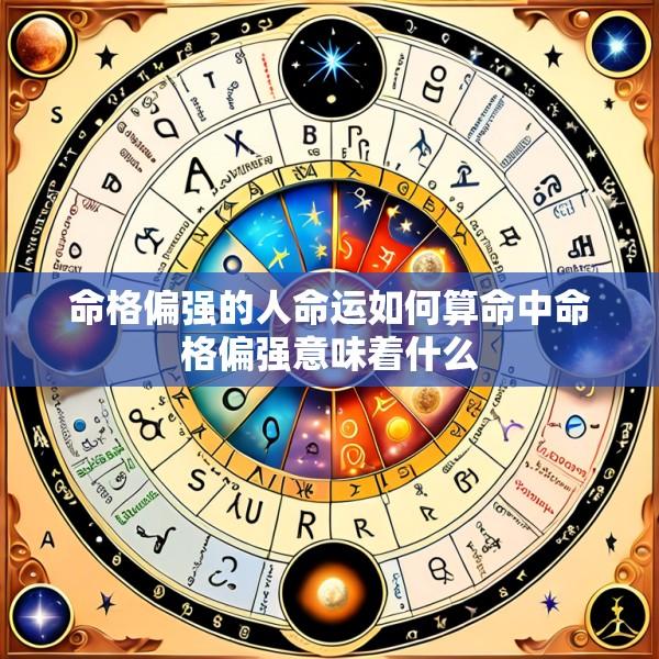 命格偏强的人命运如何算命中命格偏强意味着什么