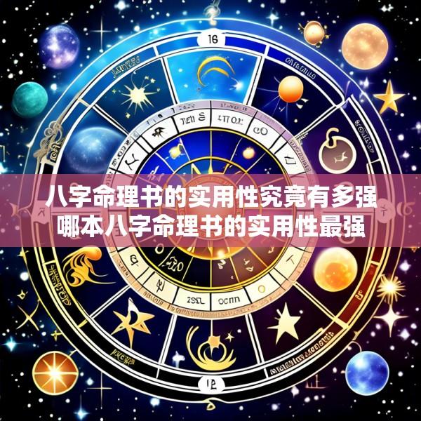 八字命理书的实用性究竟有多强哪本八字命理书的实用性最强