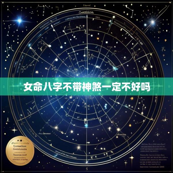 女命八字不带神煞一定不好吗