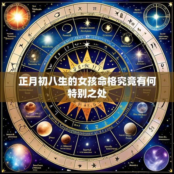 正月初八生的女孩命格究竟有何特别之处