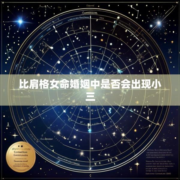 比肩格女命婚姻中是否会出现小三