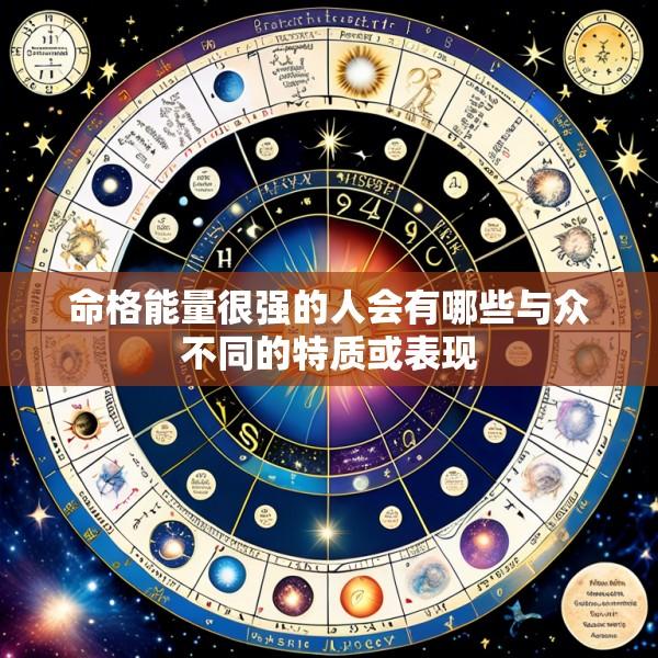 命格能量很强的人会有哪些与众不同的特质或表现