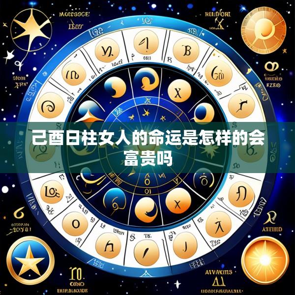 己酉日柱女人的命运是怎样的会富贵吗