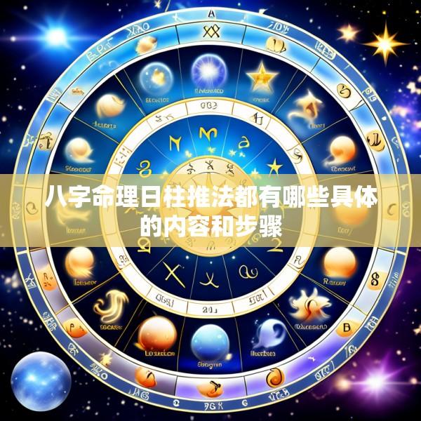 八字命理日柱推法都有哪些具体的内容和步骤