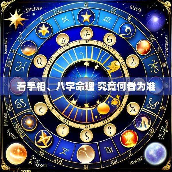 看手相、八字命理 究竟何者为准