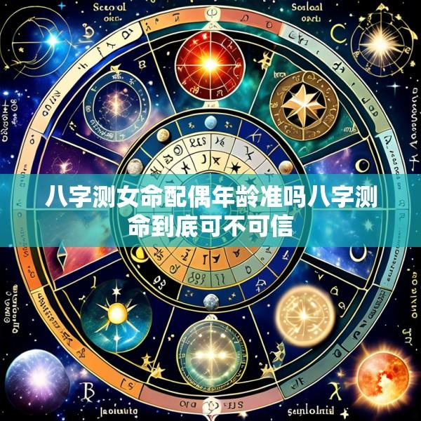 八字测女命配偶年龄准吗八字测命到底可不可信