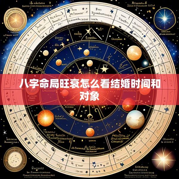 八字命局旺衰怎么看结婚时间和对象