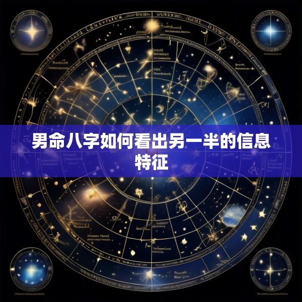 男命八字如何看出另一半的信息特征