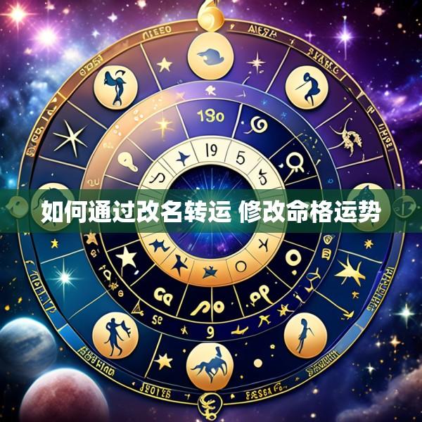 如何通过改名转运 修改命格运势