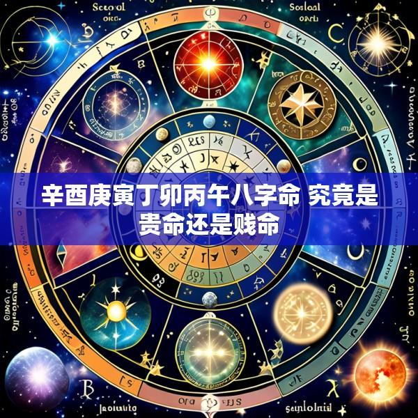 辛酉庚寅丁卯丙午八字命 究竟是贵命还是贱命