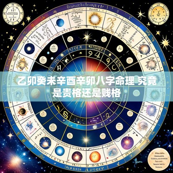 乙卯癸未辛酉辛卯八字命理 究竟是贵格还是贱格