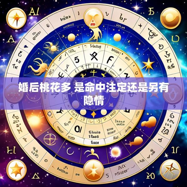 婚后桃花多 是命中注定还是另有隐情