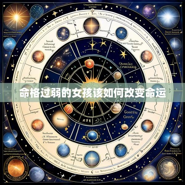 命格过弱的女孩该如何改变命运