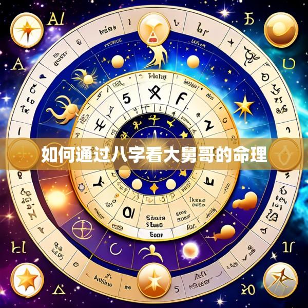 如何通过八字看大舅哥的命理
