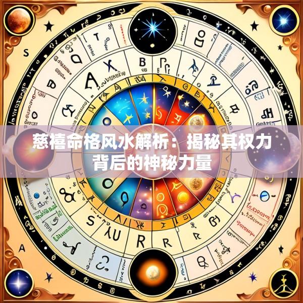 慈禧命格风水解析：揭秘其权力背后的神秘力量