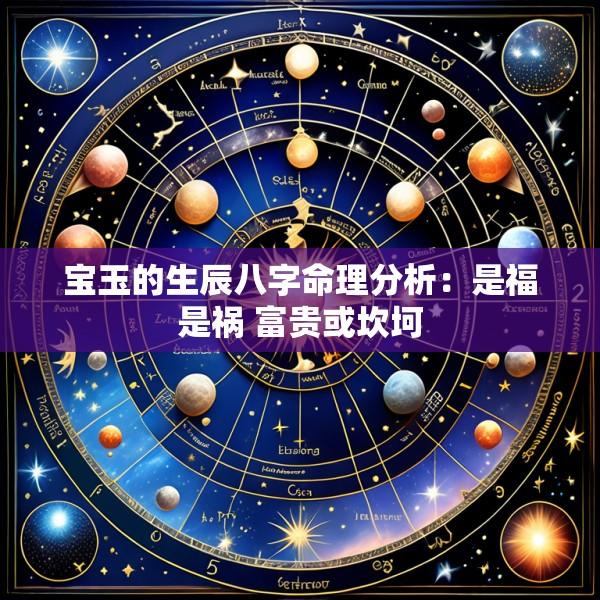 宝玉的生辰八字命理分析：是福是祸 富贵或坎坷
