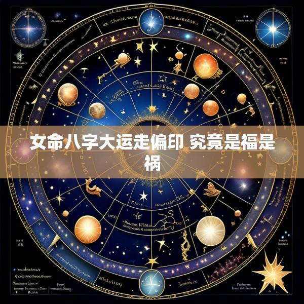 女命八字大运走偏印 究竟是福是祸