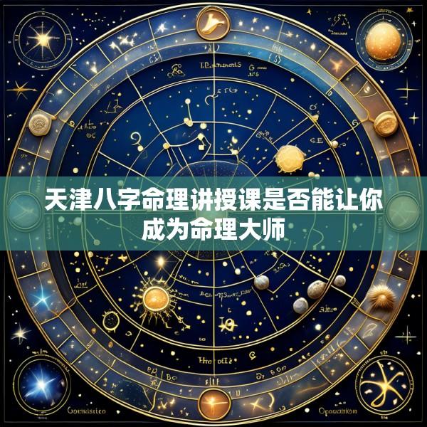 天津八字命理讲授课是否能让你成为命理大师