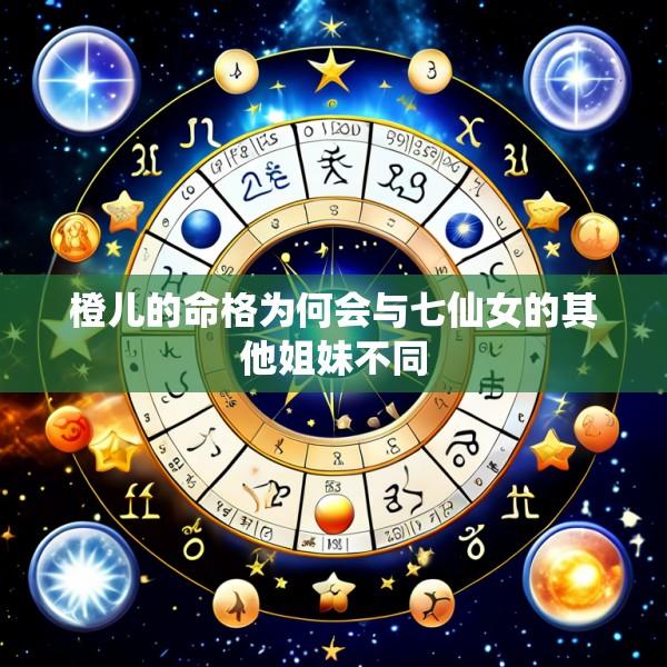 橙儿的命格为何会与七仙女的其他姐妹不同