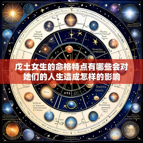 戊土女生的命格特点有哪些会对她们的人生造成怎样的影响