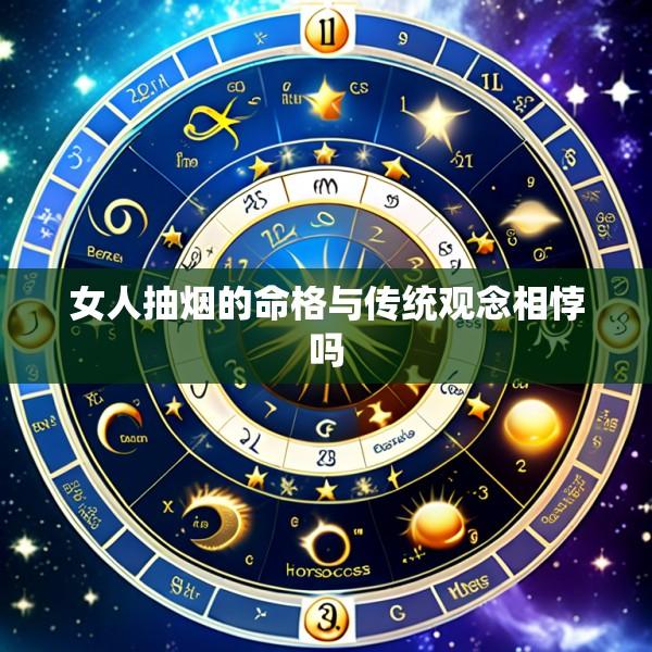 女人抽烟的命格与传统观念相悖吗