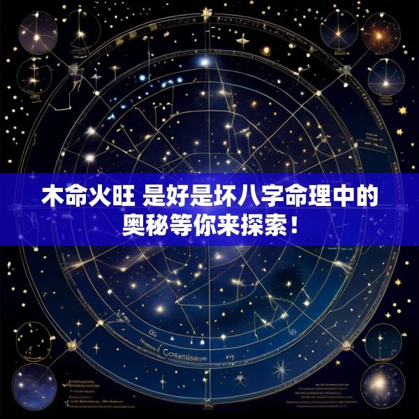 木命火旺 是好是坏八字命理中的奥秘等你来探索！