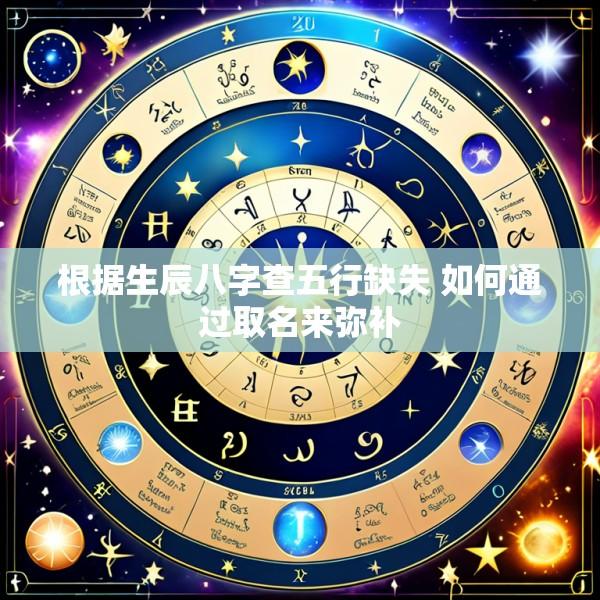 根据生辰八字查五行缺失 如何通过取名来弥补