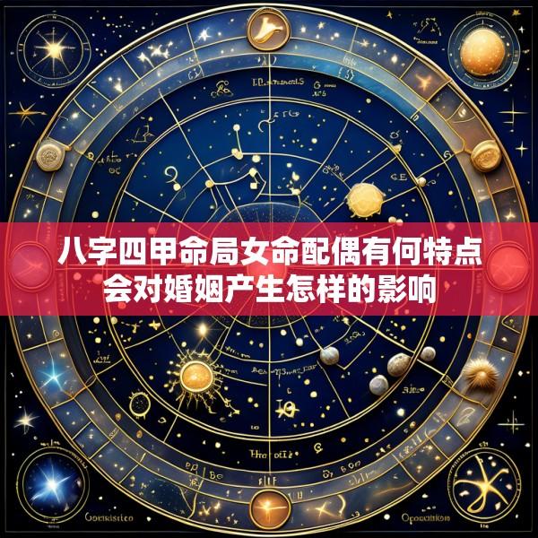 八字四甲命局女命配偶有何特点会对婚姻产生怎样的影响