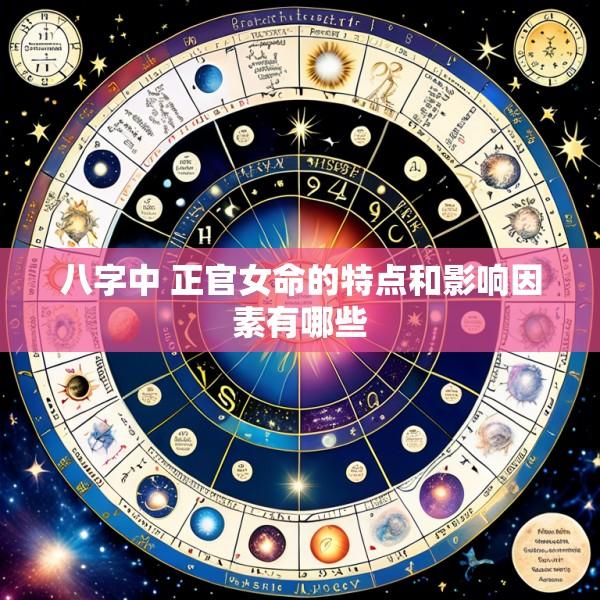 八字中 正官女命的特点和影响因素有哪些