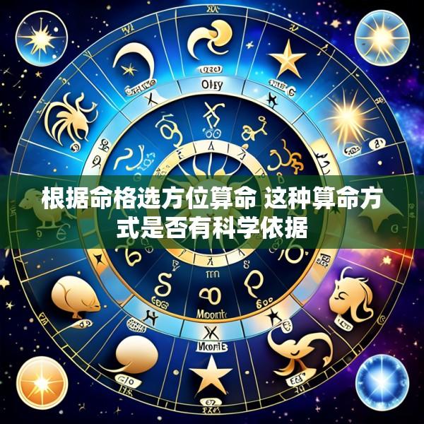 根据命格选方位算命 这种算命方式是否有科学依据