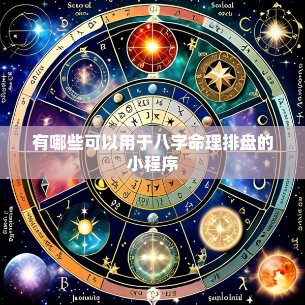 有哪些可以用于八字命理排盘的小程序