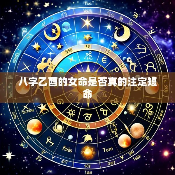 八字乙酉的女命是否真的注定短命