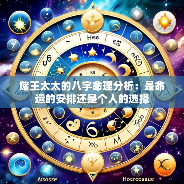 赌王太太的八字命理分析：是命运的安排还是个人的选择