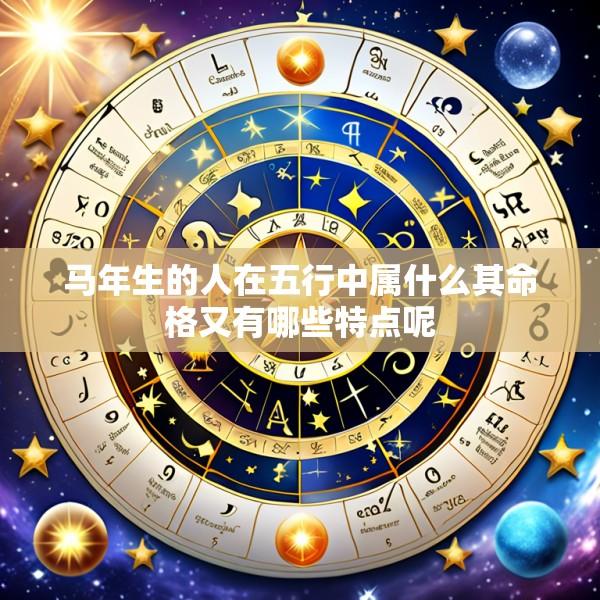 马年生的人在五行中属什么其命格又有哪些特点呢