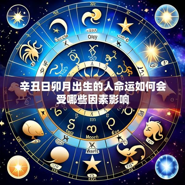 辛丑日卯月出生的人命运如何会受哪些因素影响
