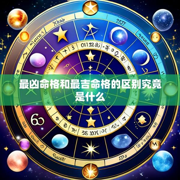 最凶命格和最吉命格的区别究竟是什么
