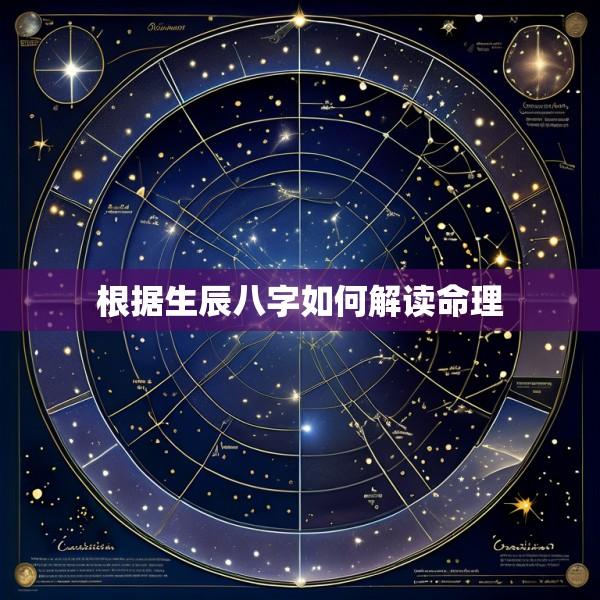 根据生辰八字如何解读命理